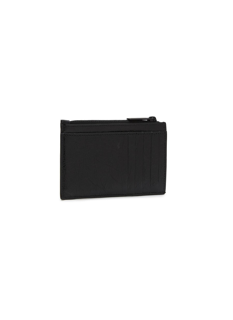 Men BALENCIAGA Small Leather Goods | Monaco Long Coin And Card Holder