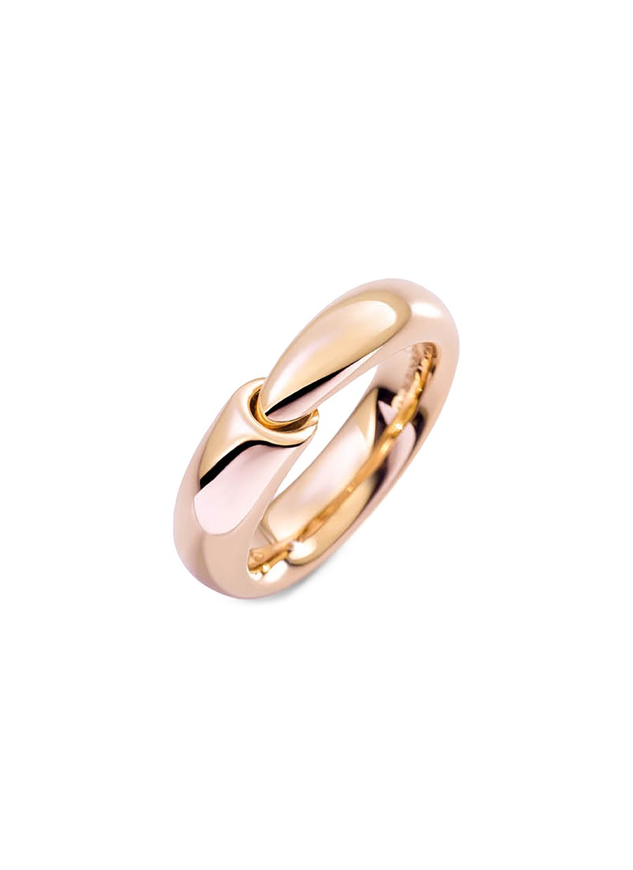 Women VHERNIER Fine Jewellery | Calla 18K Rose Gold Diamond Ring — Size 51