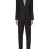 Men CANALI Suits | Pinstripe Single Breasted Notch Lapel Suit