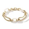 Women JOHN HARDY Fine Jewellery | Classic Chain 18K Gold Diamond Link Bracelet — Size Us