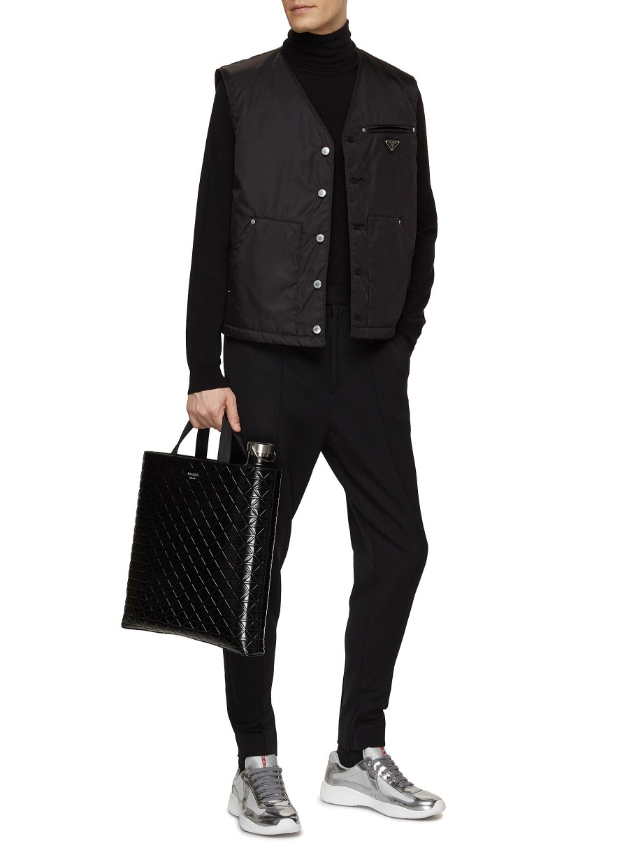 Men PRADA Pants | Pleated Slim Fit Pants