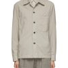 Men BARENA Shirts | Cotton Blend Overshirt