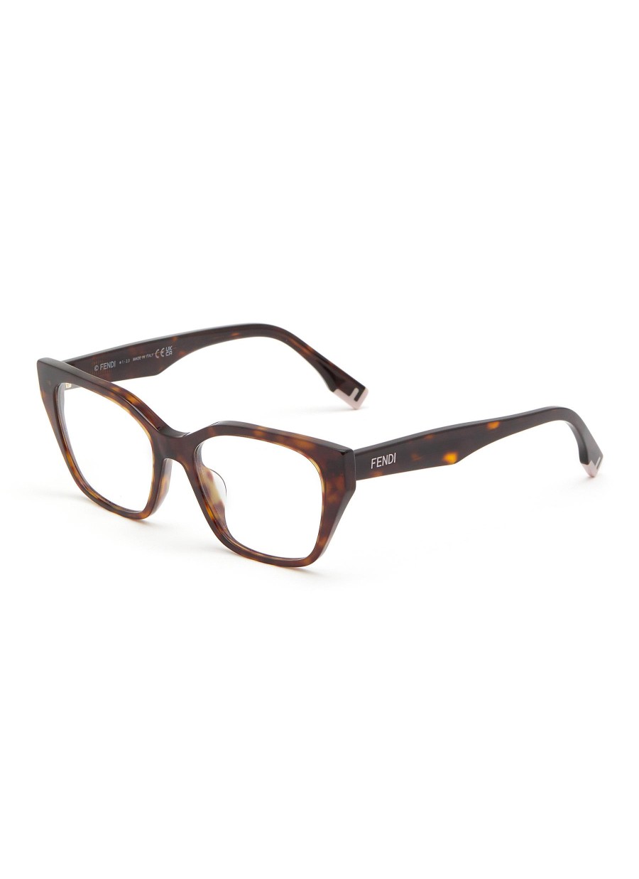 Women FENDI Eyewear | Fendi Way Tortoiseshell Effect Optical Glasses