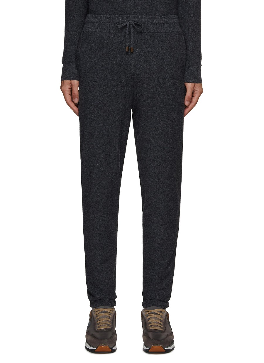 Men CANALI Pants | Drawstring Knit Pants