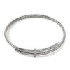 Women JOHN HARDY Fine Jewellery | Classic Chain Diamond Sterling Silver Coil Necklace — Size 13