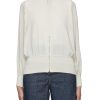 Women MARELLA Jackets | Zip Up Bi-Fabric Bomber