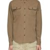 Men PAUL & SHARK Shirts | Chest Pockets Cotton Twill Overshirt