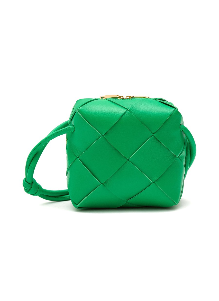 Women BOTTEGA VENETA Crossbody | Intreccio Nappa Leather Mini Camera Bag