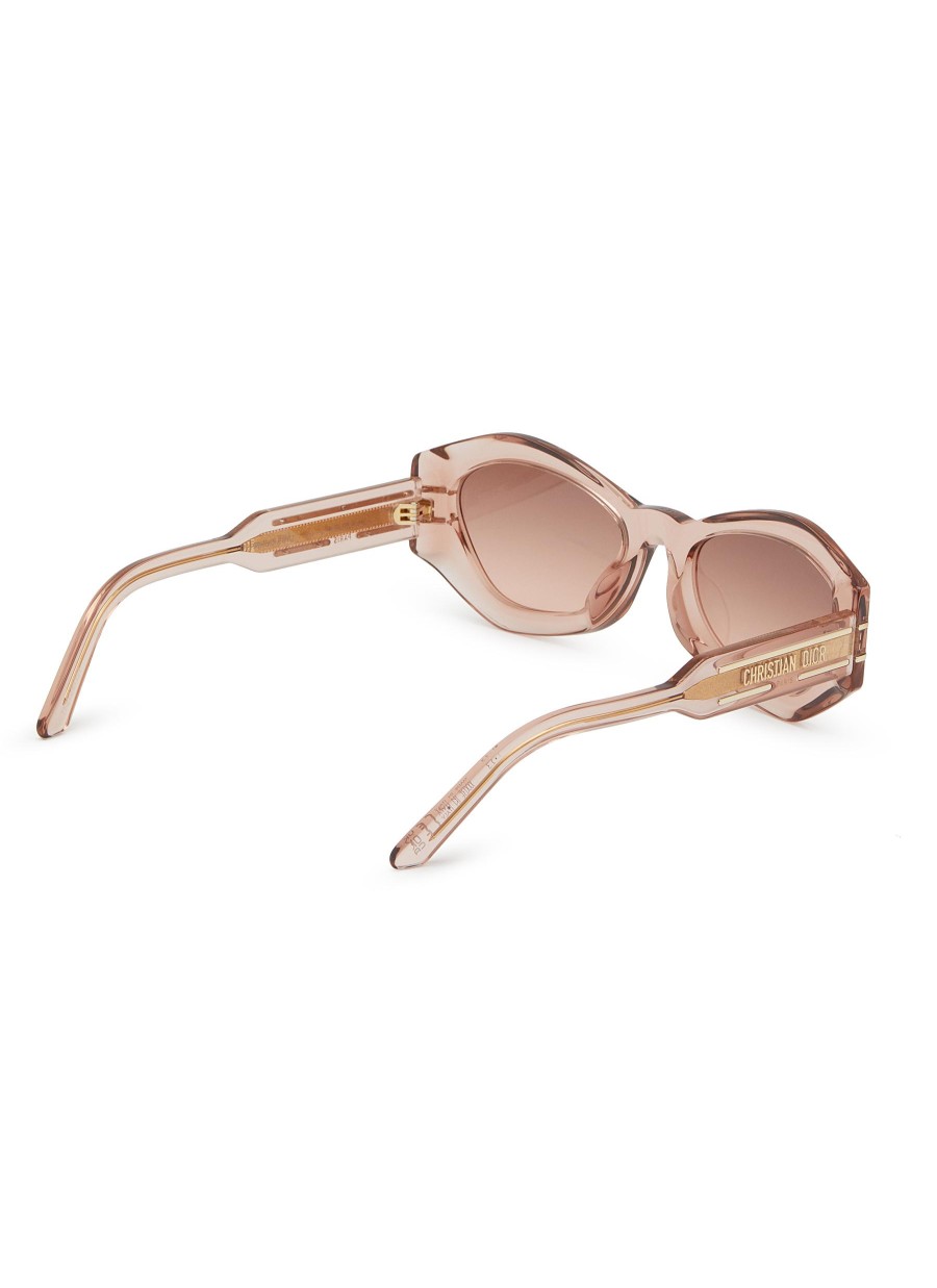 Women DIOR Eyewear | Diorsignature B1U Acetate Butterfly Sunglasses