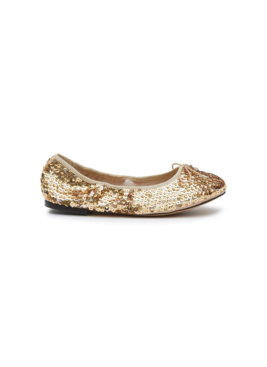 Women SAM EDELMAN Shoes | Felicia Sequin Kids Ballerina Flats