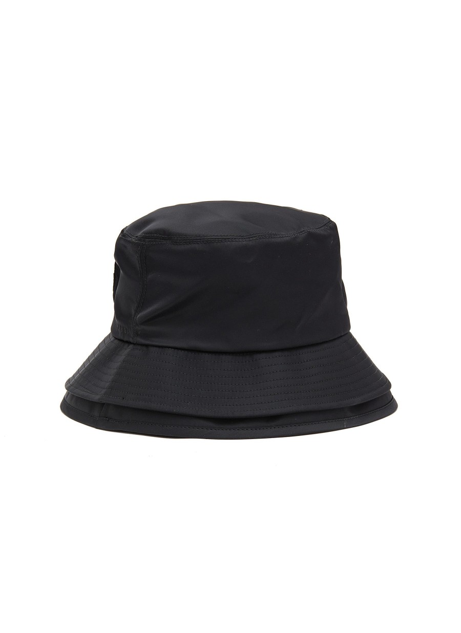 Women SACAI Hats & Gloves | Nylon Double Brim Bucket Hat