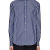 Men PAUL & SHARK Shirts | Spread Collar Poplin Stripe Shirt