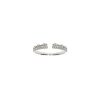 Women LC COLLECTION JEWELLERY Fine Jewellery | 18K White Gold Diamond Ring — Size Us 6.5