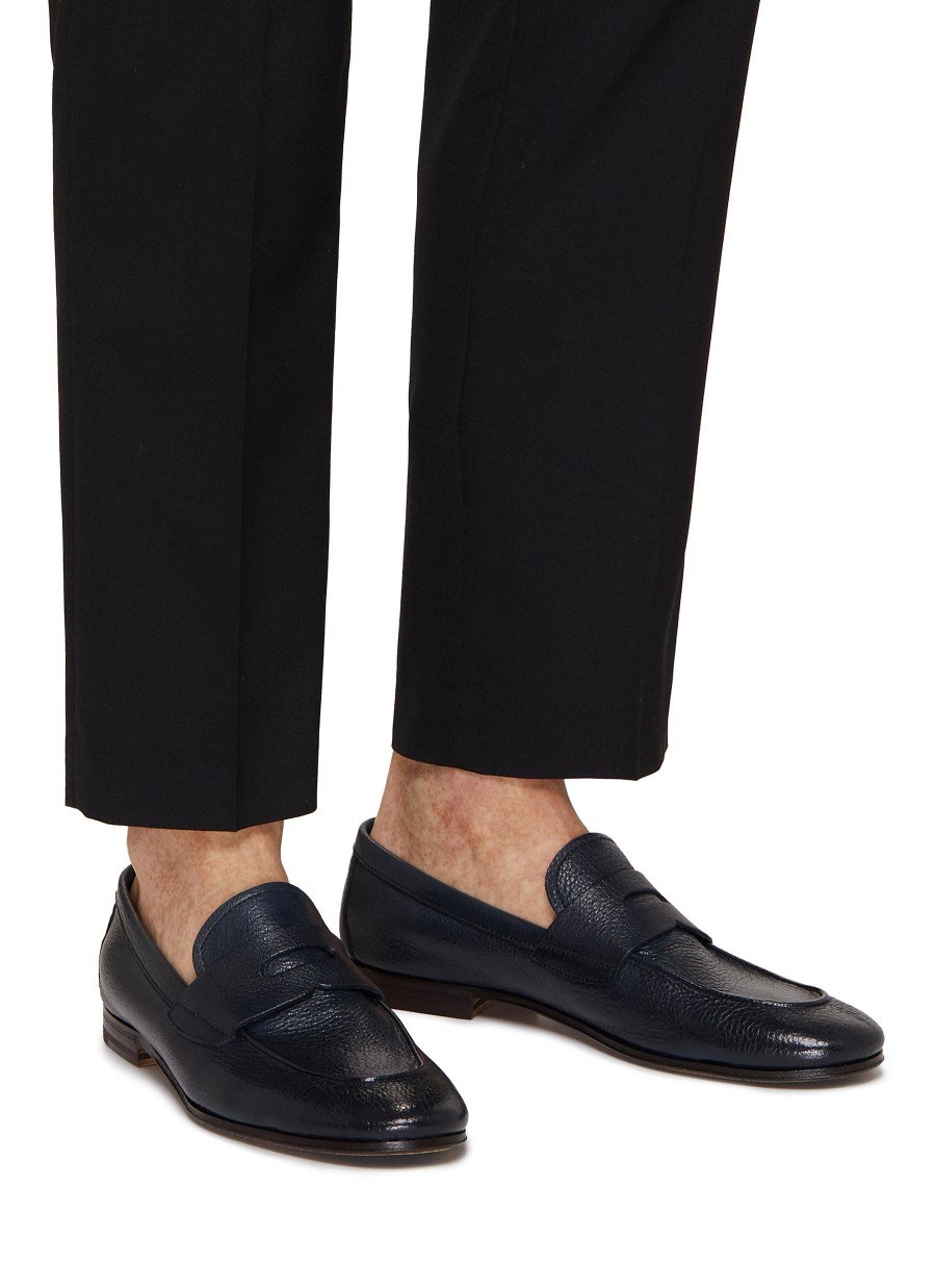 Men HENDERSON Flats | Capri Penny Leather Loafers