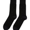 Men FALKE Socks | Dot Cotton Blend Crew Socks