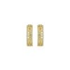 Women LC COLLECTION JEWELLERY Fine Jewellery | 18K Gold Diamond Hoop Earrings