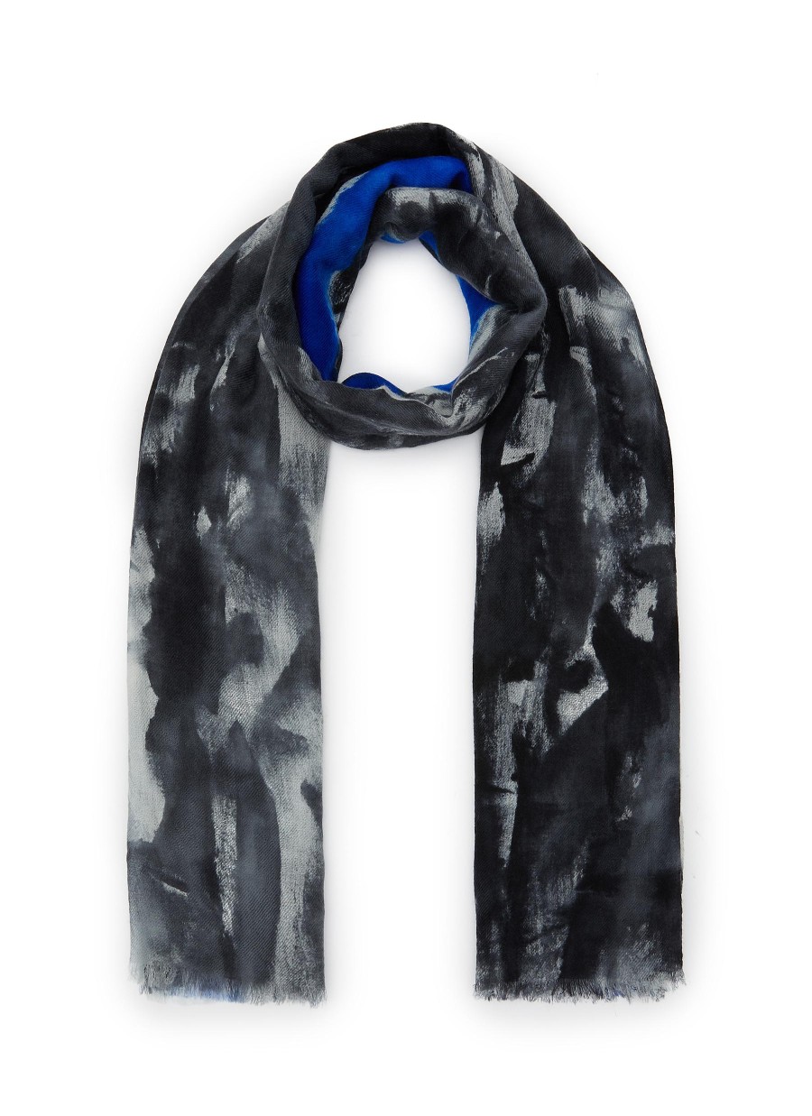 Women CASHÀ Scarves & Wraps | Hand-Painted Wool Knit Stole