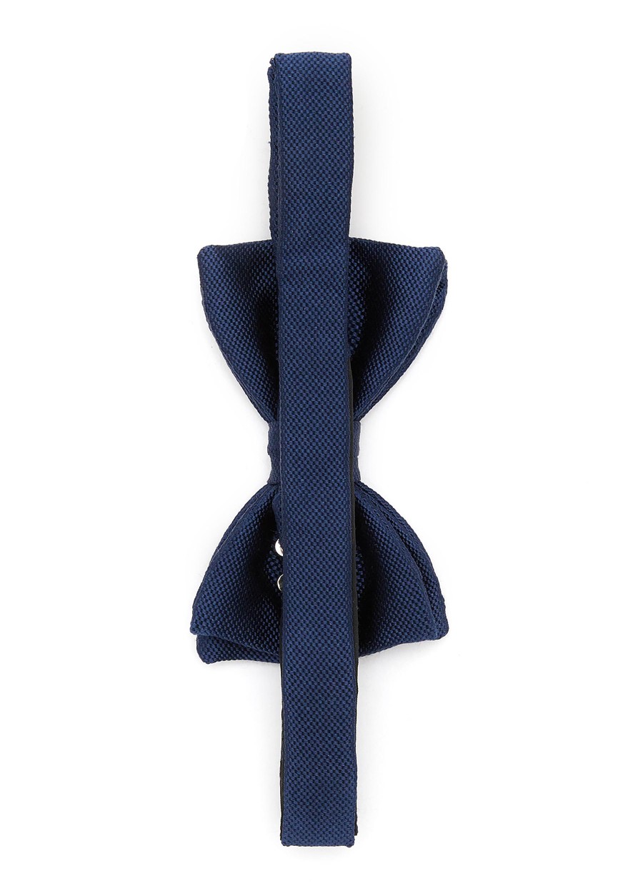 Men STEFANOBIGI MILANO Ties | Silk Birds Eye Royalina Bow Tie