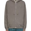 Men MM6 MAISON MARGIELA Pullovers & Hoodies | Zip Up Pin Hoodie