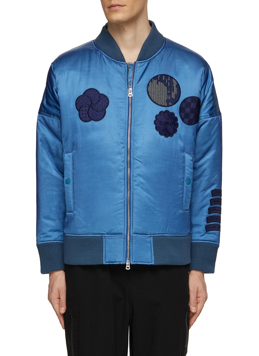 Men FDMTL Jackets | Flight Patches Bomber Jacket