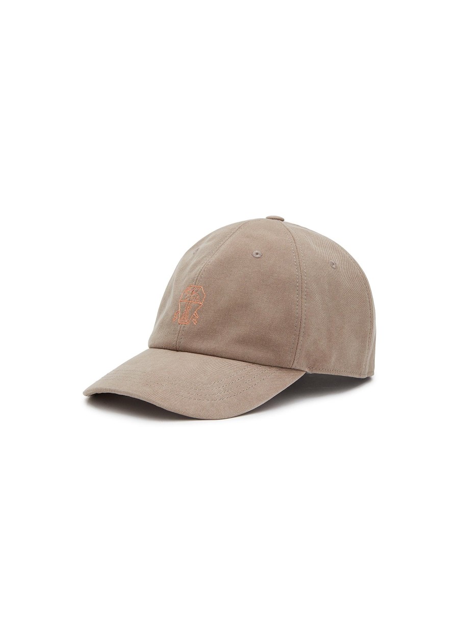 Men BRUNELLO CUCINELLI Hats & Gloves | Logo Embroidered Cotton Baseball Cap