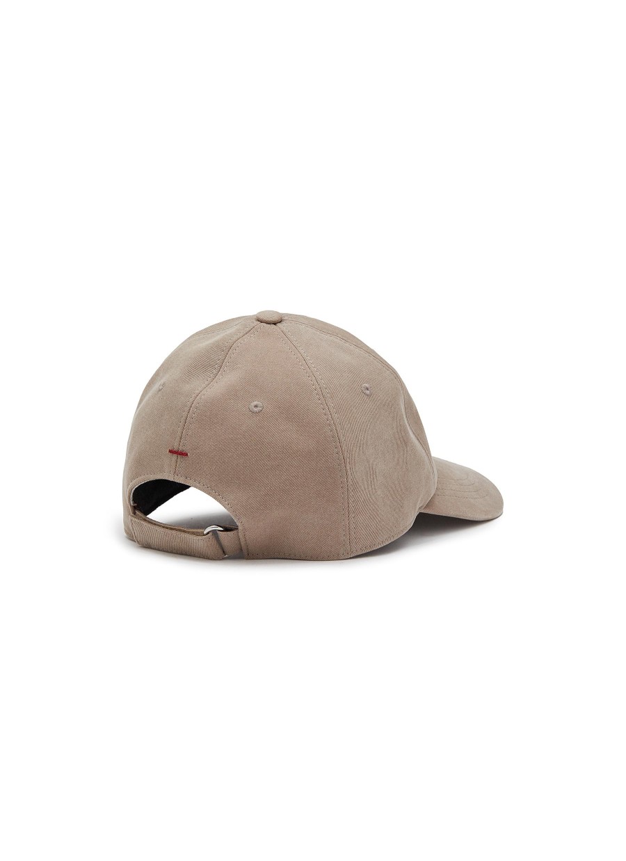 Men BRUNELLO CUCINELLI Hats & Gloves | Logo Embroidered Cotton Baseball Cap