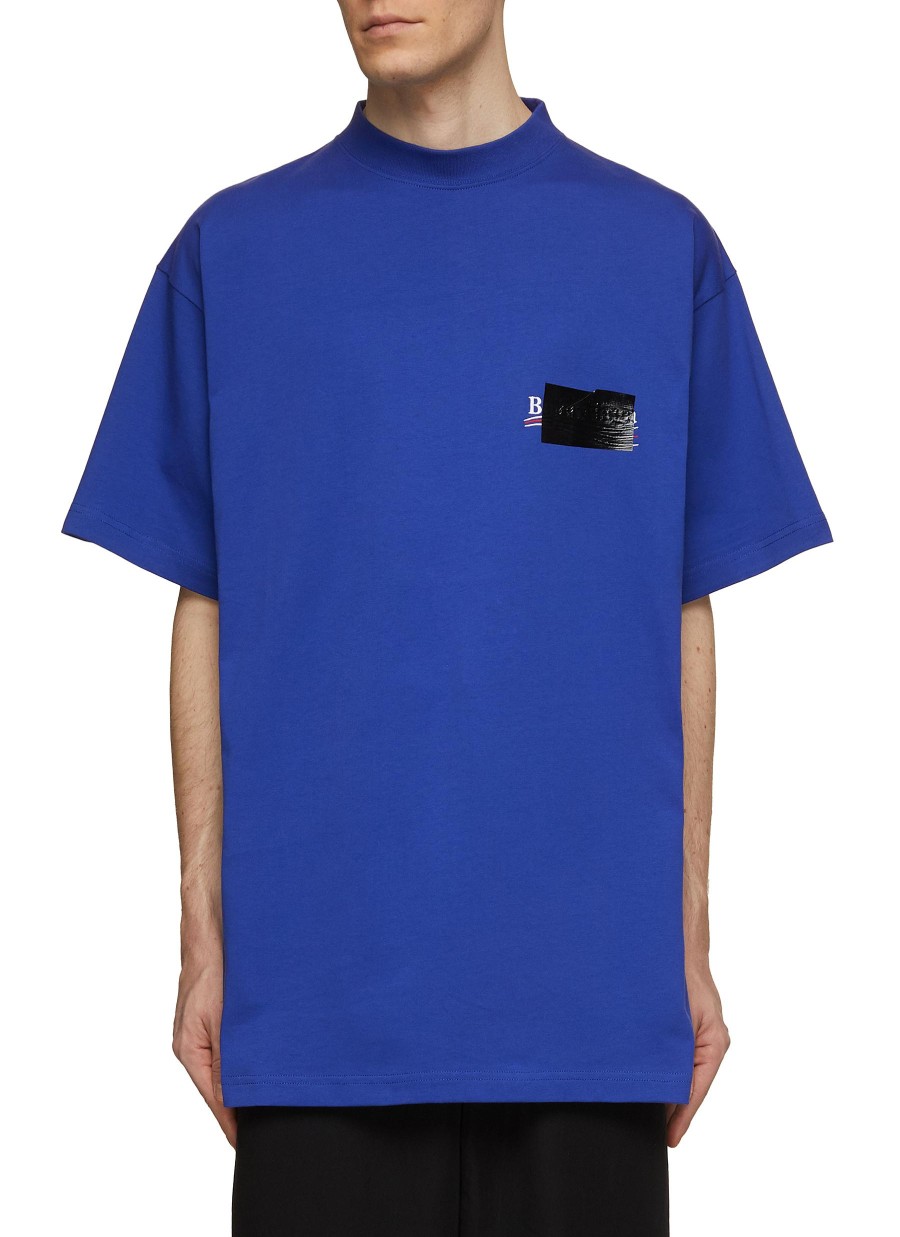 Men BALENCIAGA T-Shirts | Gaffer Tape Logo T-Shirt