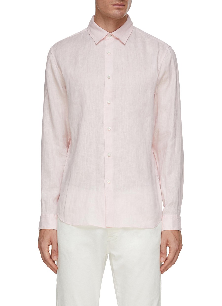 Men THEORY Shirts | Irving Linen Shirt