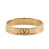 Women VALENTINO Fashion Jewellery | Vlogo Swarovski Crystal Brass Bracelet