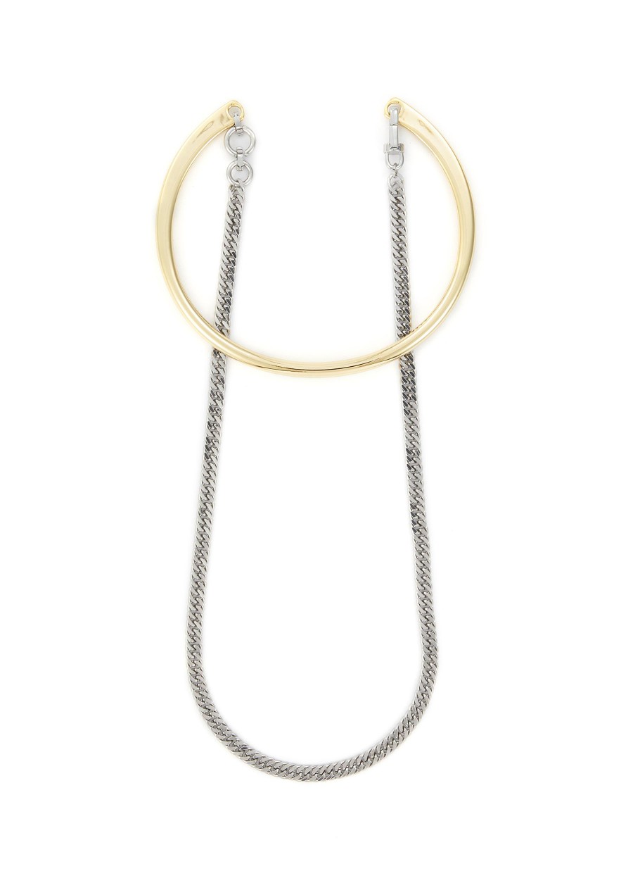 Women DEMARSON Fashion Jewellery | Suzanne 12K Gold Metal Wrap Necklace