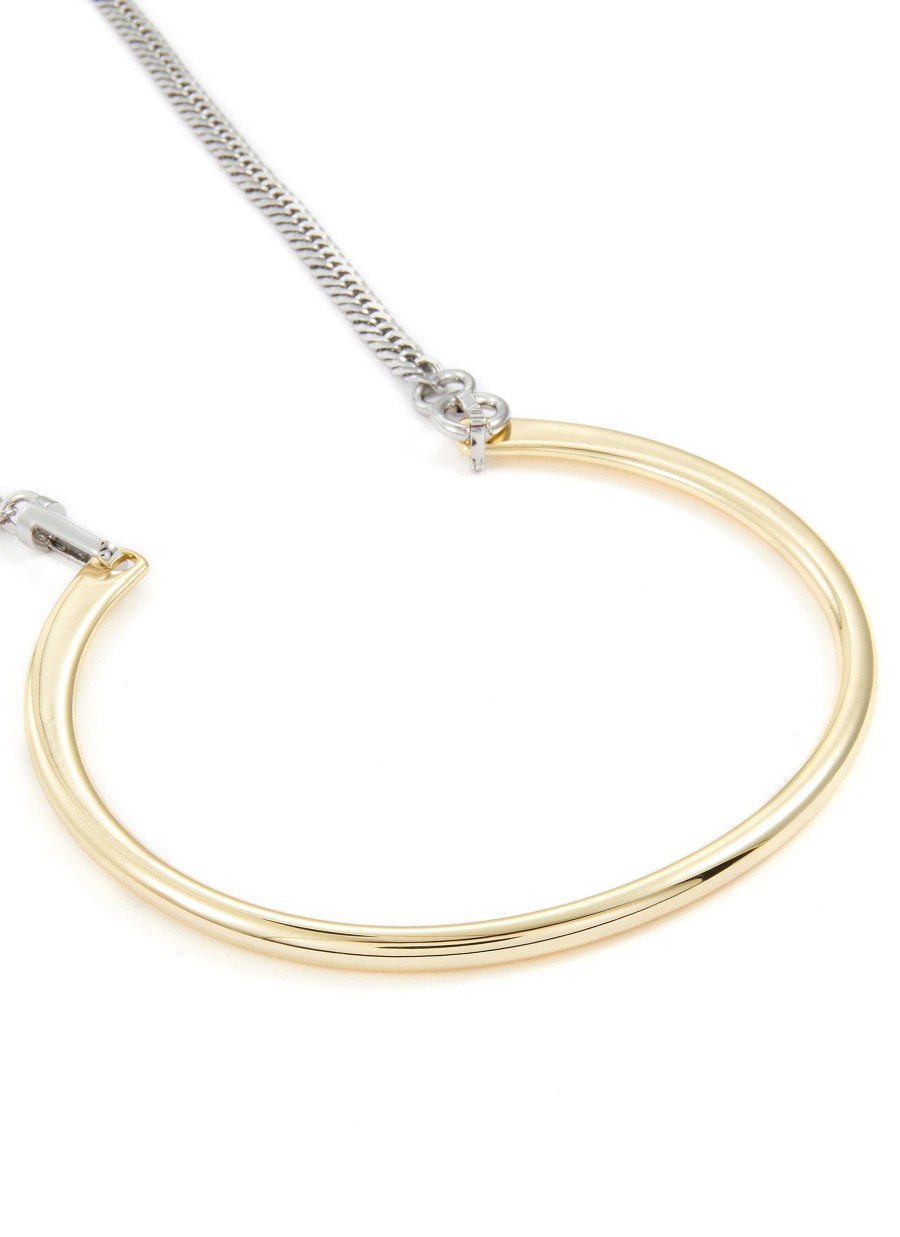 Women DEMARSON Fashion Jewellery | Suzanne 12K Gold Metal Wrap Necklace