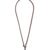 Women VENNA Tech Accessories | Crystal Embellished Phone Strap — Ruby