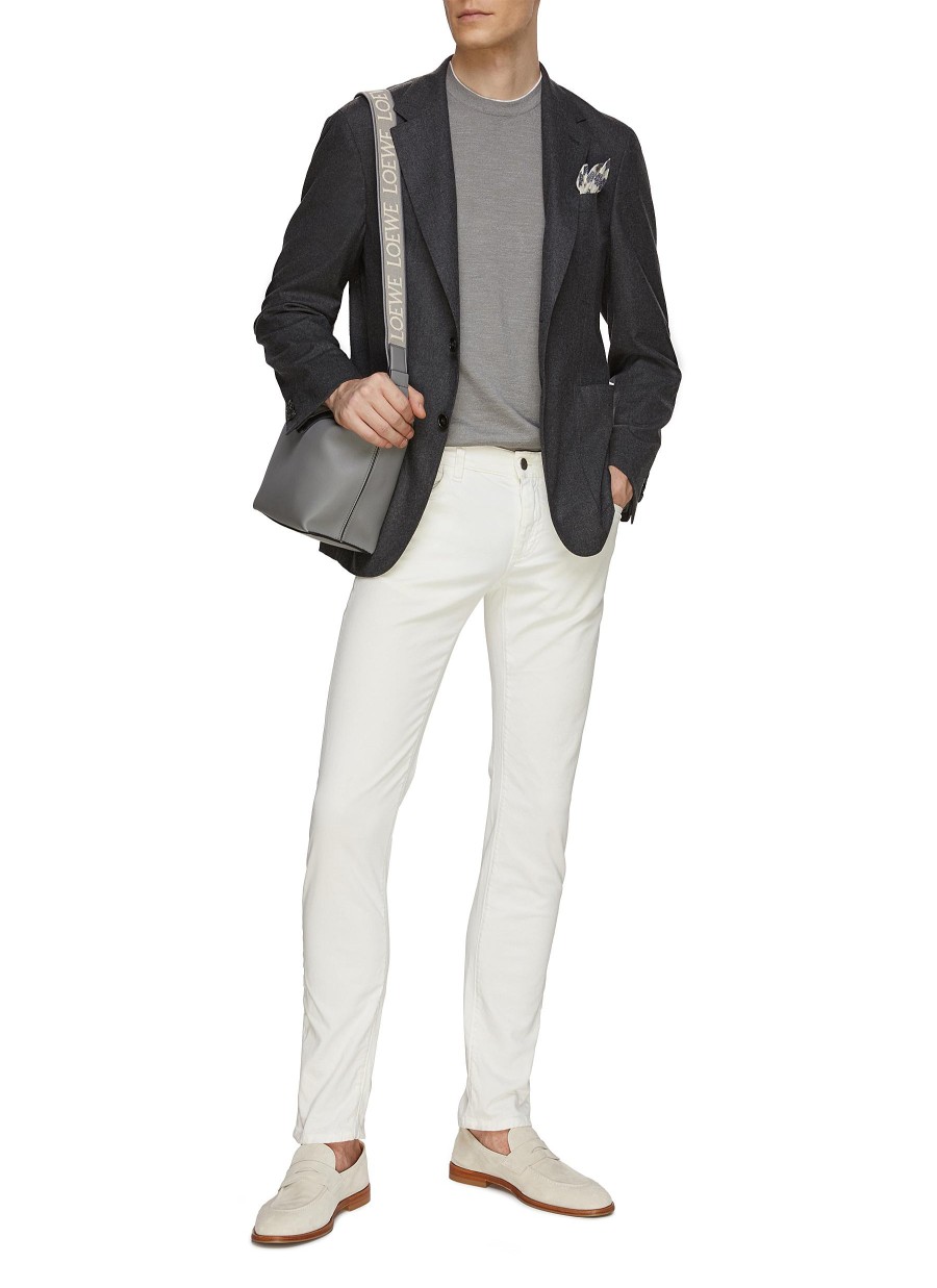 Men CANALI Suits | Cashmere Blend Single Breasted Blazer