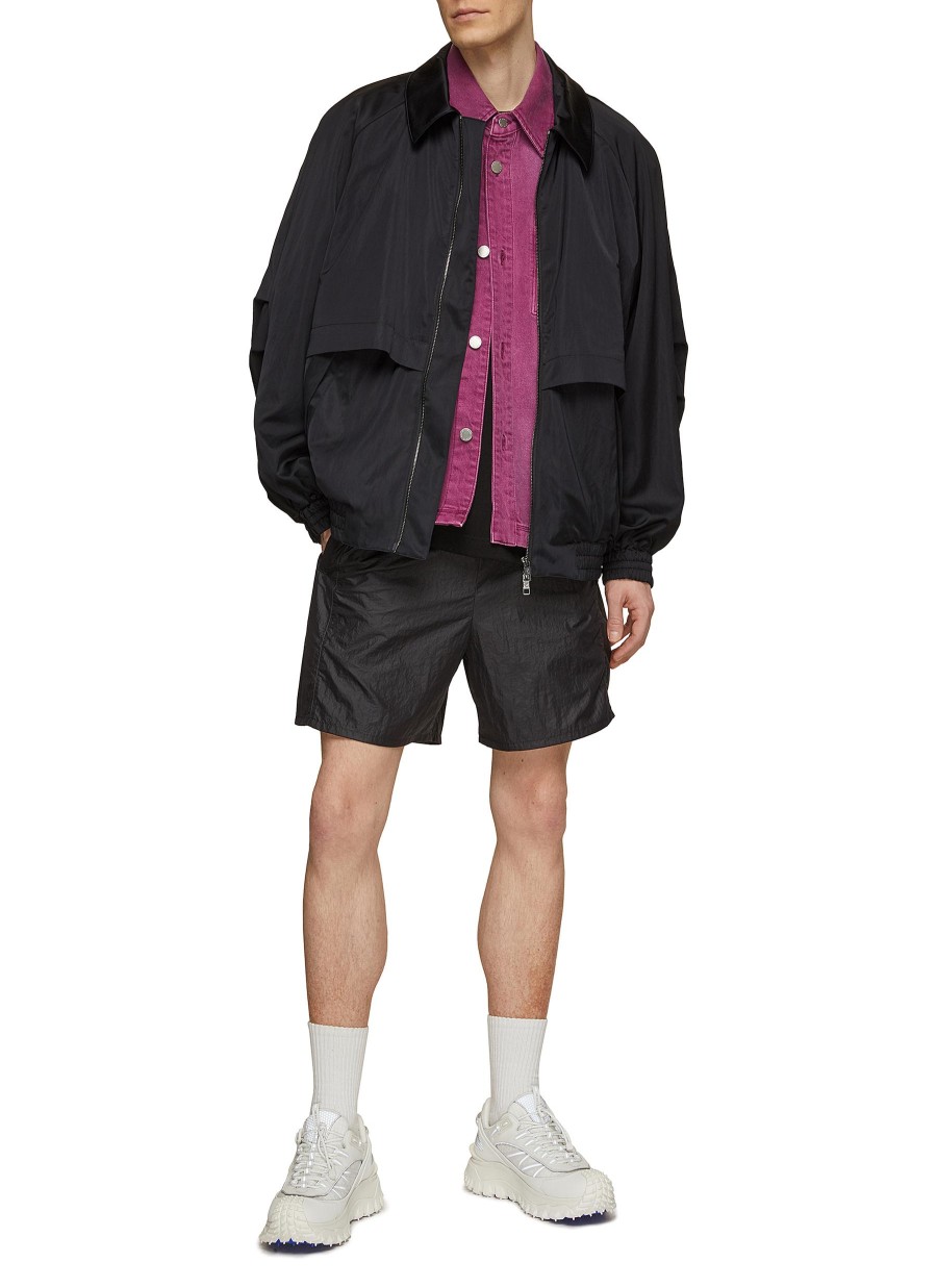 Men WOOYOUNGMI Pants | Drawstring Nylon Shorts