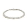 Women LC COLLECTION JEWELLERY Fine Jewellery | 18K White Gold Diamond Tennis Bracelet