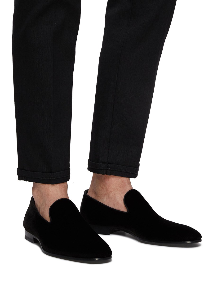 Men MAGNANNI Slides | Canalete' Velvet Slip On Shoes