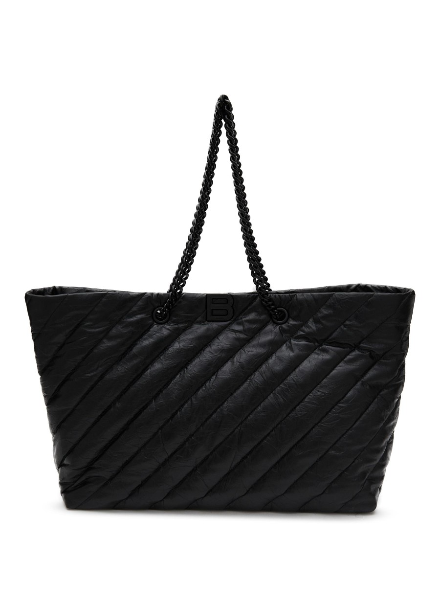 Women BALENCIAGA Tote Bags | Crush Quilted Shopper Bag