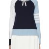 Women THOM BROWNE Tops | Colour Block 4 Bar Stripe Pullover