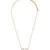 Women VALENTINO Fashion Jewellery | Vlogo Signature Strass Brass Necklace