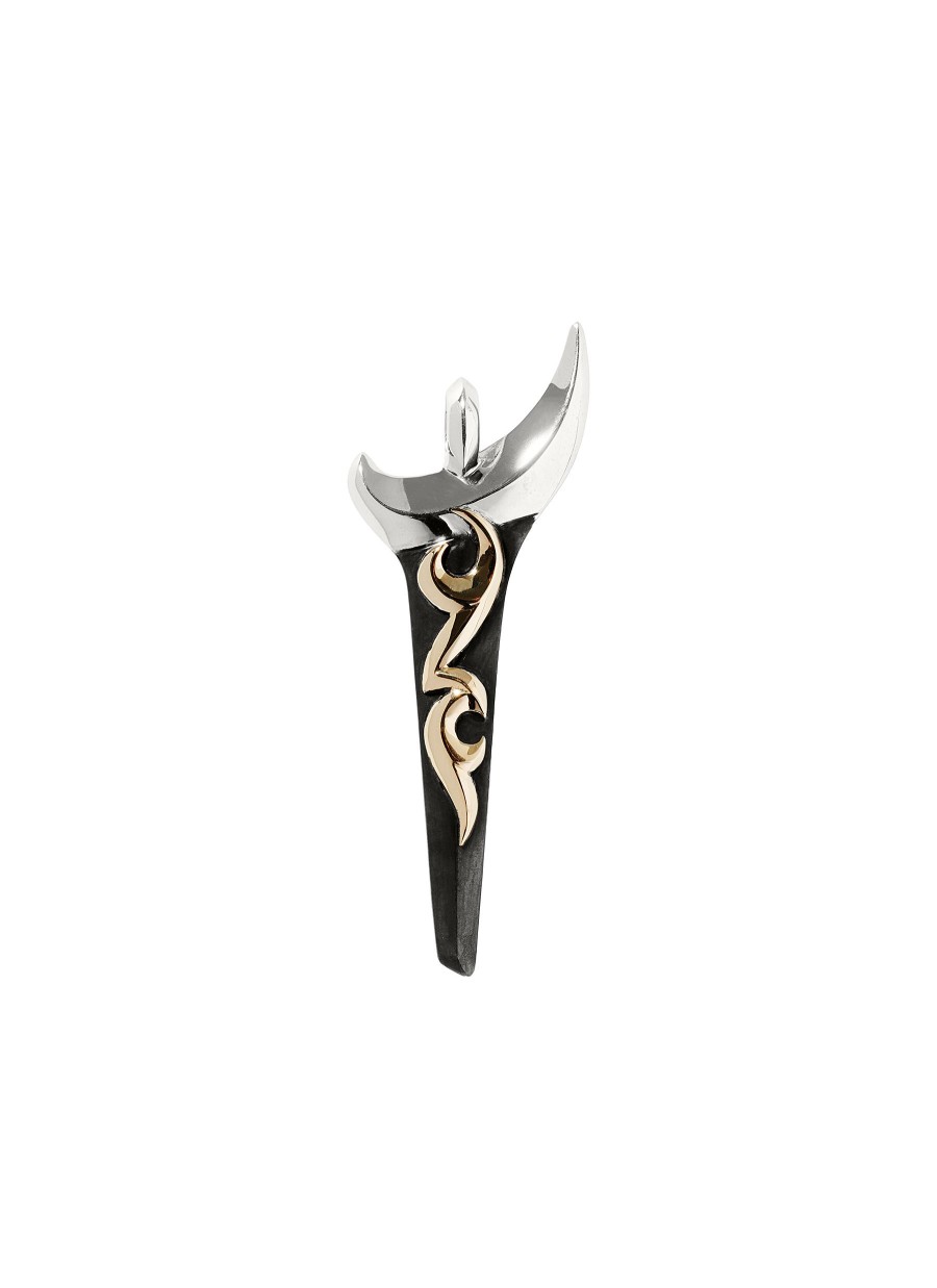 Women JOHN HARDY Fine Jewellery | Classic Chain 18K Gold Sterling Silver Keris Dagger Pendant