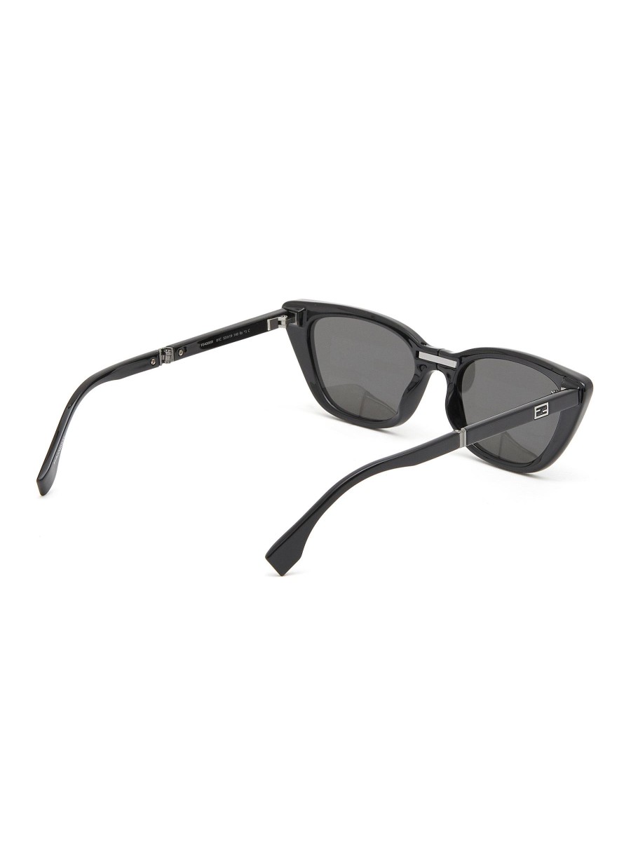 Women FENDI Eyewear | Baguette Anniversary Acetate Cateye Sunglasses