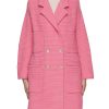 Women BRUNO MANETTI Coats | Double Breasted Waffle Wool Coat