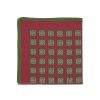 Men STEFANOBIGI MILANO Pocket Squares | Geometric Print Wool Pocket Square