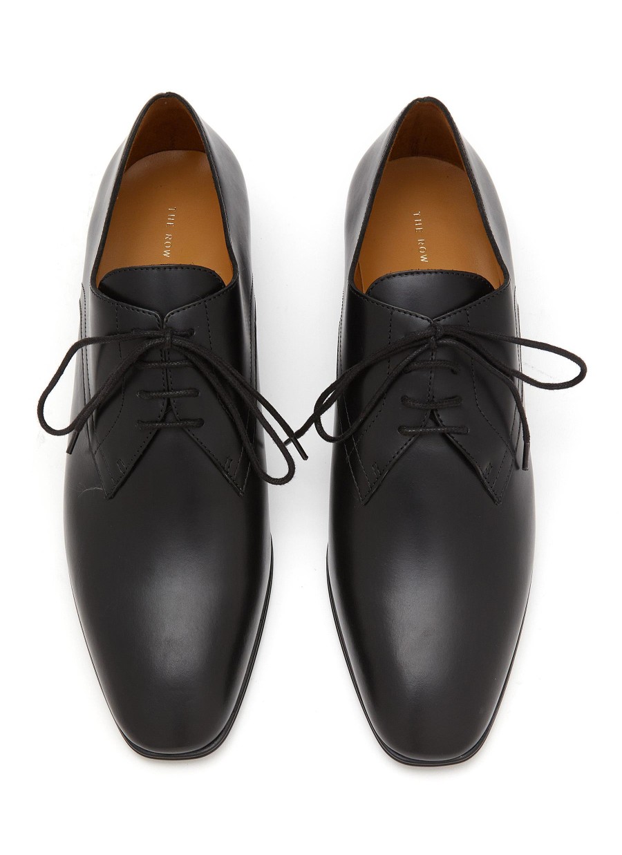 Women THE ROW Flats | Kay Leather Oxford Shoes