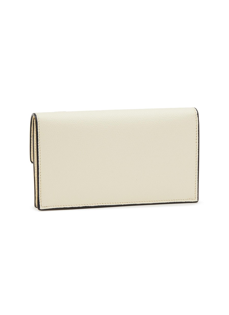 Women VALEXTRA Small Leather Goods | Brera Continental Leather Wallet