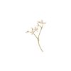 Women LC COLLECTION JEWELLERY Fine Jewellery | Neo Romantic Mistletoe Leaf Pearl 18K Yellow Gold Pin