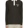 Men SOUTHCAPE Polos | Long Sleeve Logo Polo Shirt