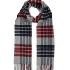 Men JOHNSTONS OF ELGIN Scarves | Chequered Wool Scarf