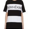 Women KIMHEKIM Tops | Striped T-Shirt