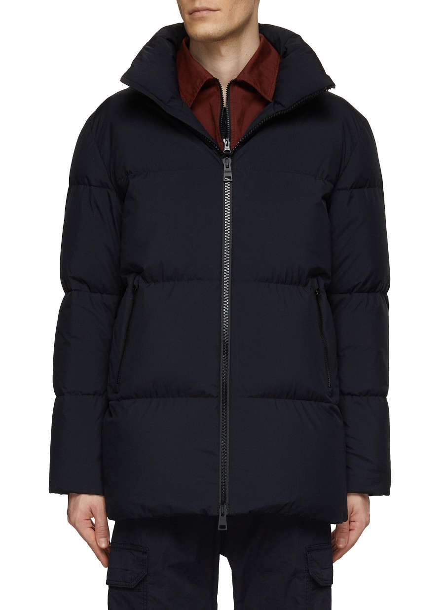 Men HERNO Coats | Laminar High Neck Puffer Coat